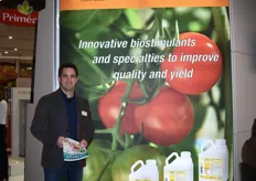 Jens Böcker van Biolchim presenteert de innovatieve productlijn Bio Stimulanz